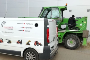 Serwis, naprawa ładowarek teleskopowych, wózków widłowych i wiertnic